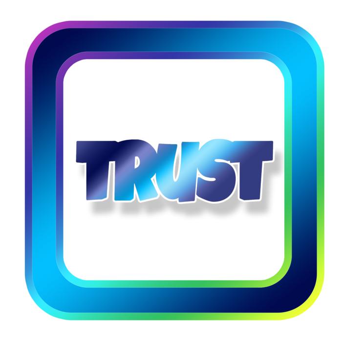 trust button on the internet