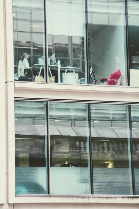 workplaces outside the office windows