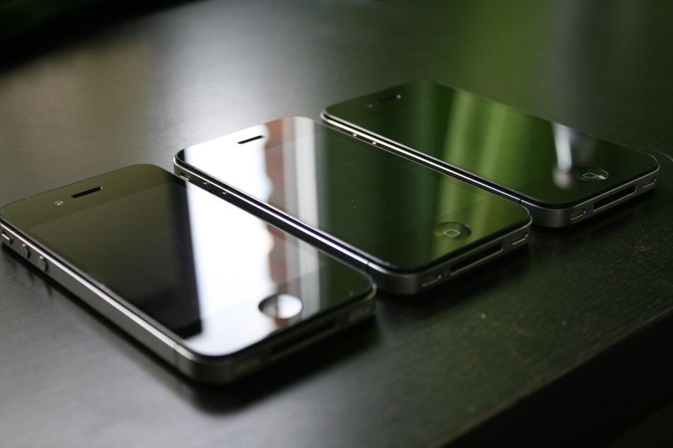 Iphones On A Table