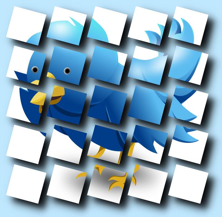twitter as abstract design