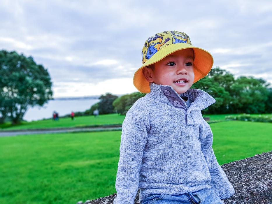 Portrait Smartphone Photography of cute child