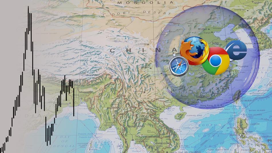 internet icons bubble moves to china