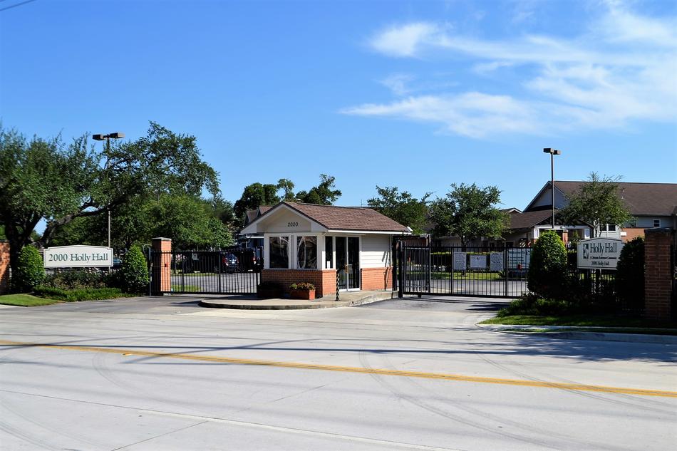 Gated Community in Houston Texas Town