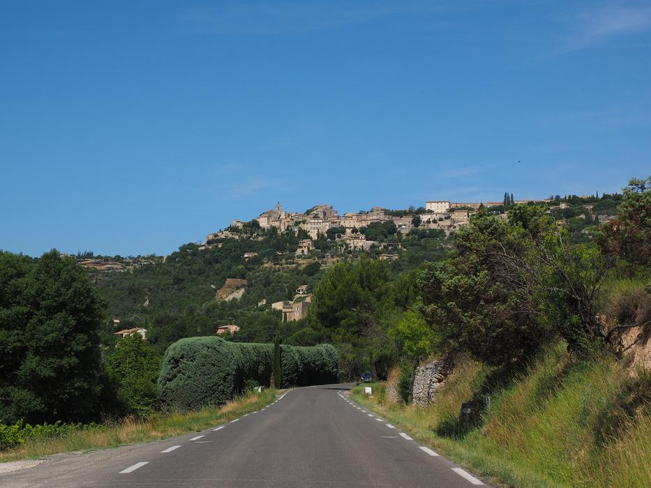 Road Reach Gordes