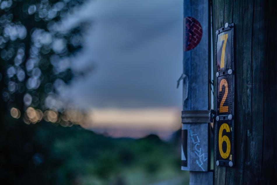 Atlanta Numbers Sunset