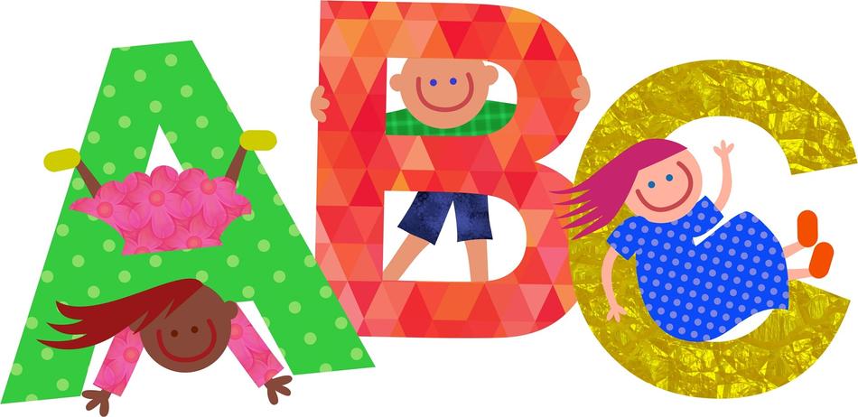 children abc drawing