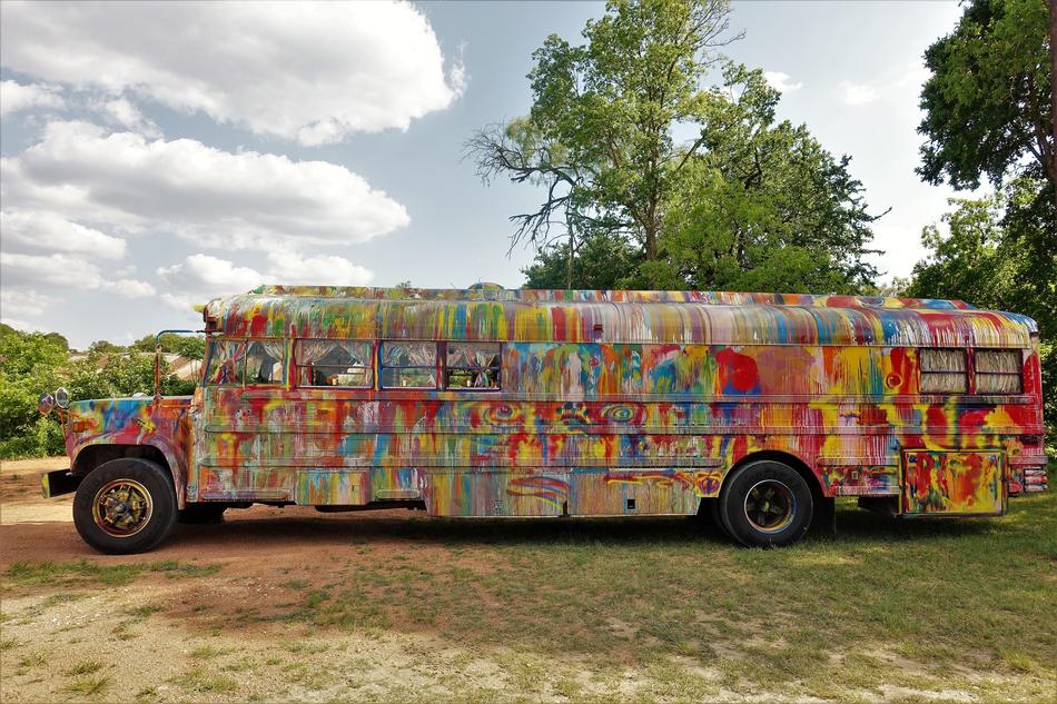 Colorful School Bus