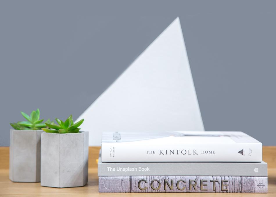 Interior Plant and books