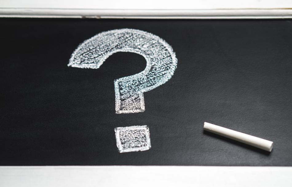 Chalkboard Education Question Mark drawing