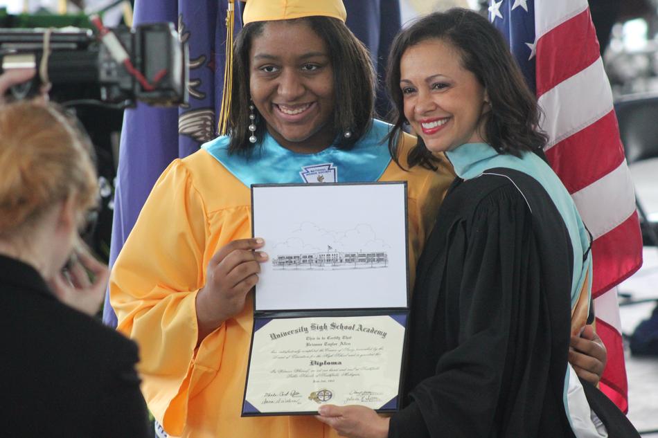 Graduation African American people