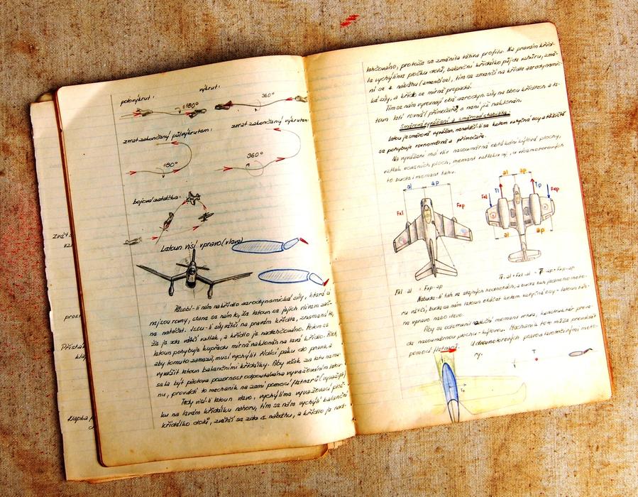 student abstract in aviation school