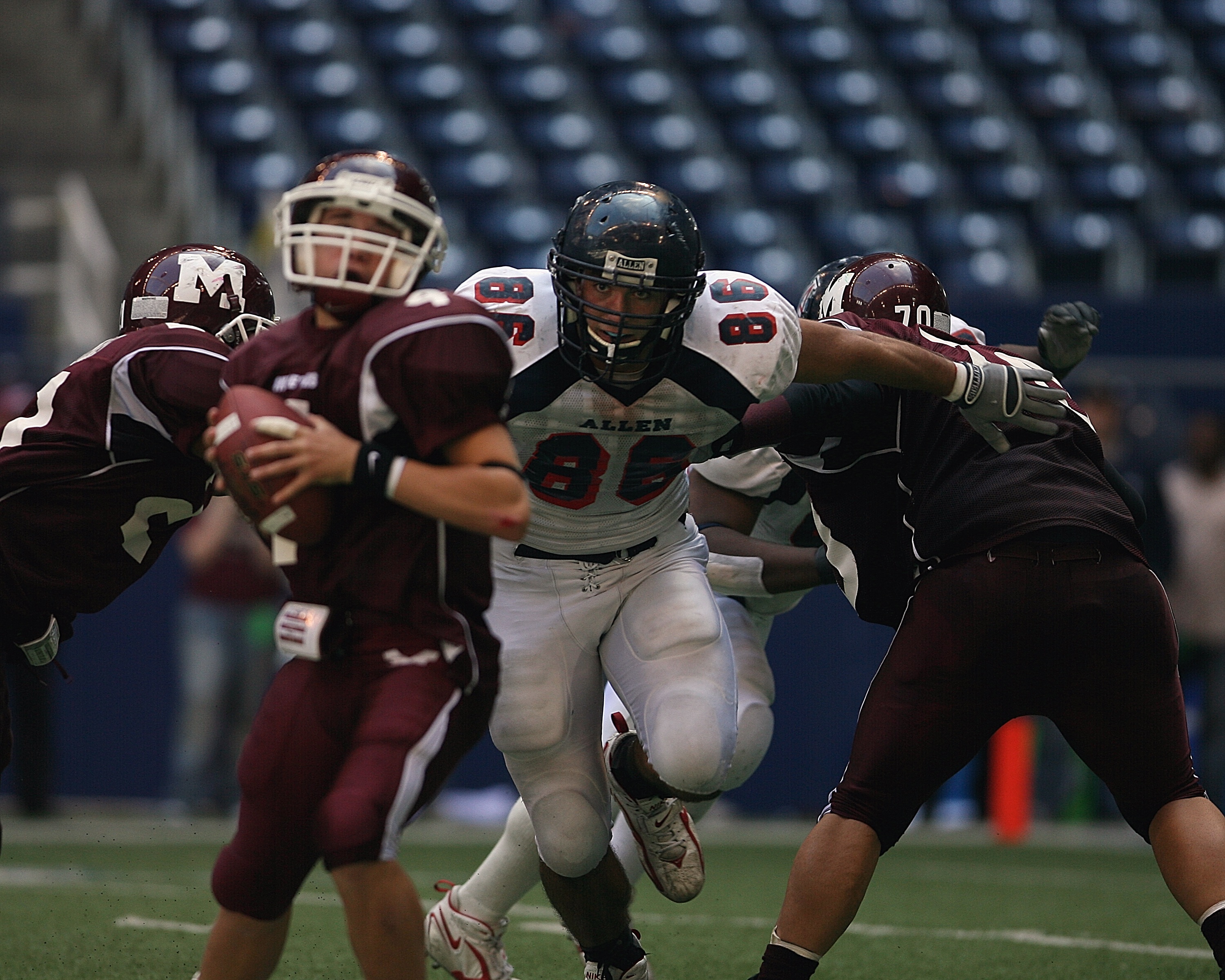 American Football Attacking players free image download