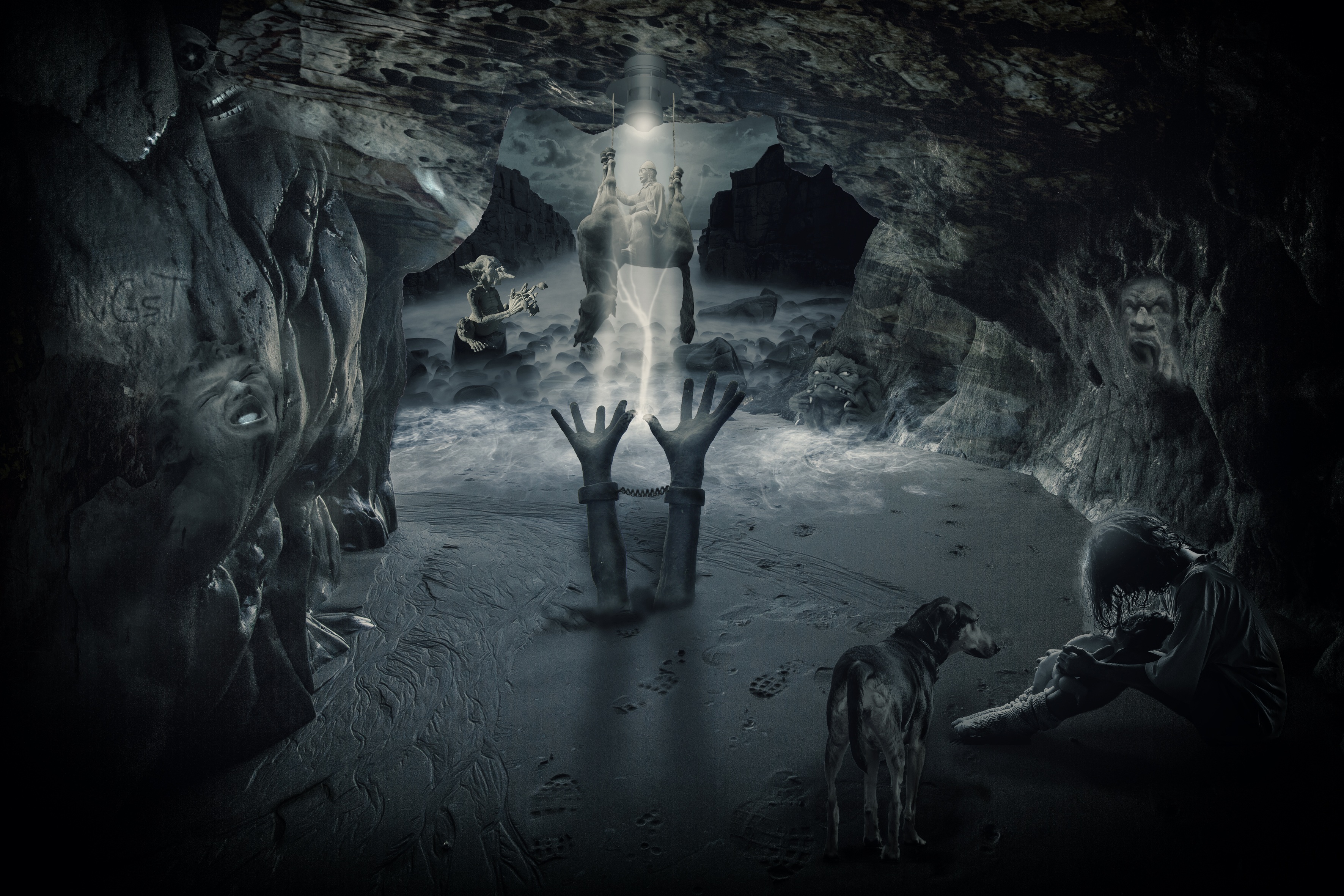 Страшная пещера