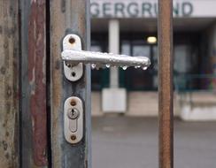 Security Lock Door water drop