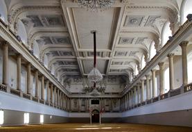 hall of the spanish riding school in Vienna