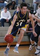 Basketball Player Dribbling man