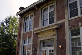 college building with large windows