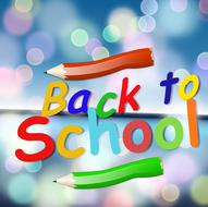 illustration of pencil school back to school