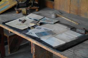 Wooden Table study