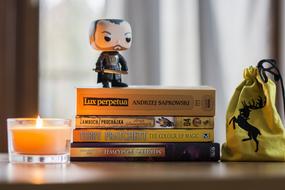 Book Stack Stannis Baratheon Game doll