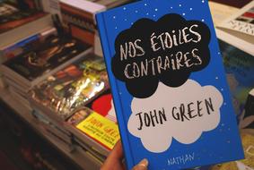 Beautiful and colorful book of John Green, among the others