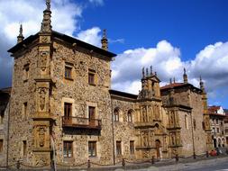 historical building and Clouds on Sky in Spain