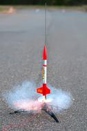 launch rocket model