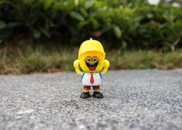 Small Plastic spongebob Toy