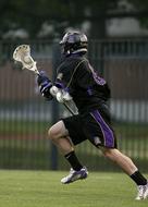teen in uniform in lacrosse
