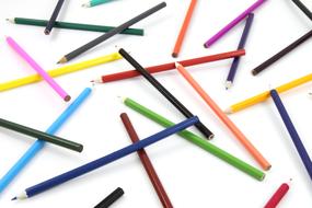 Bright Colorful pencils
