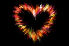 heart love valentine day
