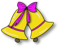 bell easter yellow christian as an illustration