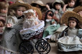 Porcelain Dolls how retro