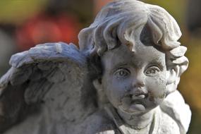 stone Cemetery Angel statue