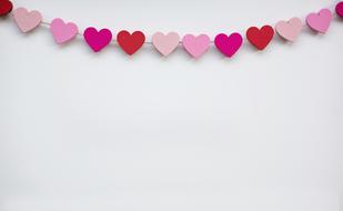 gentle Valentine Border Love
