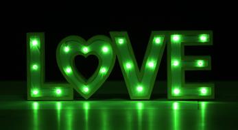 Love Shining Light green