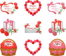 clipart of mother s day gifts flowers