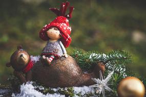 clay Christmas decoration
