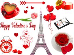 Valentine card Clip Art drawing