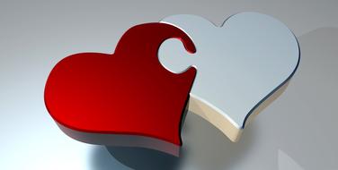 two hearts puzzle