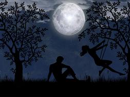 love romantic night