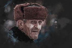 expression man elderly
