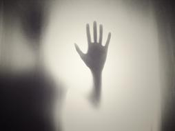 Hand Silhouette grey