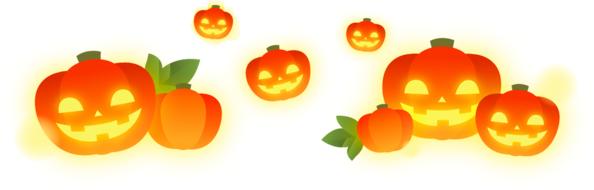 wallpaper with Halloween pumpkins