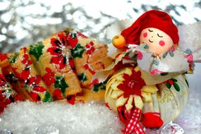Colorful Christmas Elf Decoration
