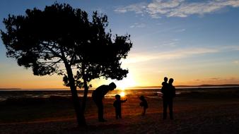 Sunset Family