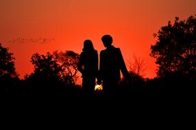 enchanting Pair Romantic