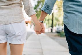 Holding Hands people