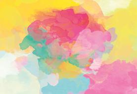 watercolour gradient drawing