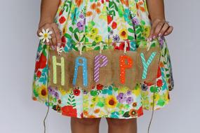 Happy Fun Spring dress